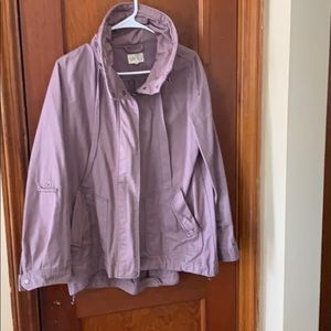 Purple coat large